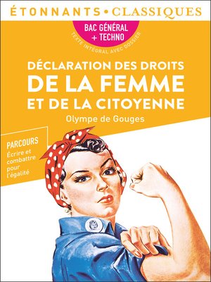 cover image of Déclaration des droits de la femme et de la citoyenne (BAC 2022)